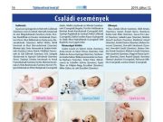 CSALÁDI ESMÉNYEK…