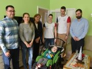 Átadtuk Máténak az adományt…