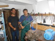 Hű maradt a korhű fegyverekhez Bubori András…