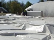 Sátorbontás a strandon…