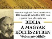 BIBLIA A MAGYAR KÖLTÉSZETBEN…