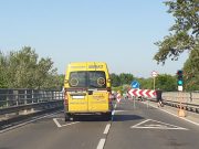 Félpályás útzár…