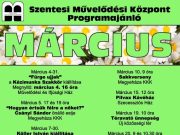 Márciusi programjaink:…
