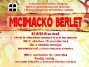A 2018/2019-es évad Micimackó bérletének előadásai: