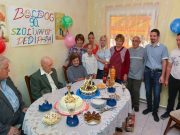 Váczi Sándort köszöntötték 90. születésnapján…