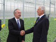 Palántanevelő üvegházat adott át az Árpád-Agrár Zrt….