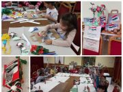 A Művelődési és Ifjúsági Házban kézműves „kreatív emlékek”-et készítettünk az 19…