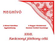 XXVII. Jótékony karácsonyi hangverseny…