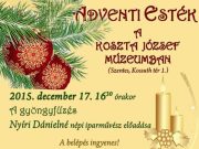 Adventi esték a múzeumban – A gyöngyfűzés…