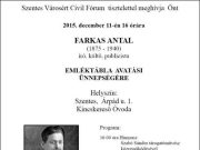 Farkas Antal emléke a Kisérben…