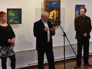 Olasz Attila festômûvész kiállításának megnyitója képekben:…