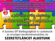 Szeretetlánc-flashmob Szentesen is!…