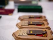 A műszaki ezred katonái, honvédelmi alkalmazottai, valamint a meghívott vendégek…