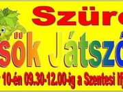 Szüreti Tücsök Játszóház…