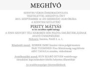 Emléktábla avatás – Szentesi pilótának emlékére…