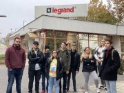 2022 október 28-án a 12/P osztály gépész tanulói a Legrand Zrt.-ben üzemlátogatá…