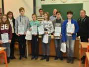 A jövőre készülnek az informatika verseny résztvevői…