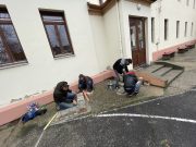 A mai napon sikeres ágazati vizsgát tettek felnőtt képzésben tanuló leendő kőműv…