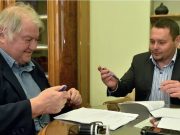 Aláírták a szerződést a kivitelezővel…