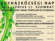 Egyházközségi nap a Szent Anna plébánián…