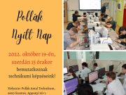Éppen négy hét múlva ilyenkor – Pollák Nyílt Nap!…