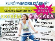 Európai Mobilitási Hét programja Szentesen…