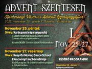 Fogadják sok szeretettel a Szentesi Advent I. hétvégéjének programjait!…