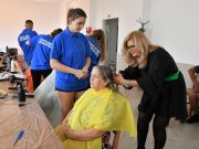 Jótékony hajvágás Nagytőkén…