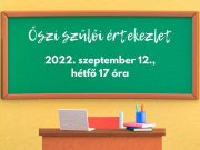 Kedves Szülők! Mindenkit szeretettel várunk a Pollákban a tanév első szülői érte…