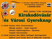 Kirakodóvásár és városi gyereknap június első hétvégéjén…