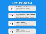 Kupamérkőzésekkel zsúfolt hetünk lesz, mutatjuk az időpontokat. #szentesivízi…