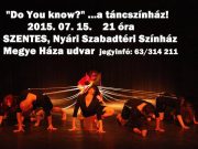 Látványos táncszínház a szentesi szabadtérin…