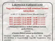 NAGYOBB HANGHATÁS SZENTES KÖRNYÉKÉN