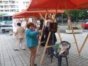 Szentesi ecsetforgatók kiállítása…