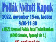 Szeretettel várjuk a 8. osztályos diákokat!…