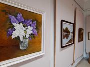 „Szín-világ” címmel nyílt kiállítása a 15 éves Paletta alkotókörnek a Szentes V…