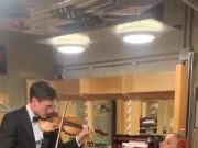 Warming up @Sadler’s wells last night with @margaritabalanas – #regrann