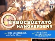Óévbúcsúztató hangverseny a Tóth József Színházban december 29-én…