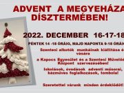 2022. december 16-án nyílik a Megyeháza dísztermében a Kapocs Karácsonyi Vásár! …