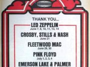 A New York-i Madison Square Garden 1977. nyári műsora… Bivalyerős felhozatal….