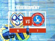 A harmadik negyed végén még 8–6 állt az eredményjelzőn. #hajráSzentes #szen…