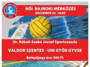 A női csapatunknak holnap itthon szurkolhatunk! #szentesivízilabdaklub #valdor…