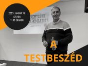 A testbeszéd titkai címmel tart előadást Bocskay István 2023. január 18-án 17.15…