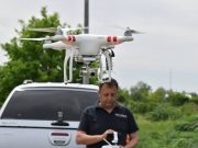 Drónnal kerestek eltűnt személyeket Szentesen…