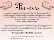 FELHÍVÁS…