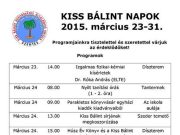 Kiss Bálint Napok…