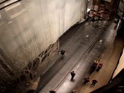 Take a look behind the scenes at the incredible set change in between Acts I an…