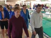 A VIII. Évindító Nemzetközi Szenior Összetett Sprint Úszóverseny csapatai (videó…