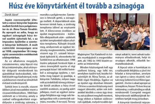 A HÉT EGYIK LEGNÉPSZERŰBB CIKKE II….