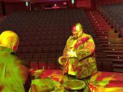 A little sound check fun at the Tel Aviv Jazz Festival פסטיבל ג׳אז תל אביב last…